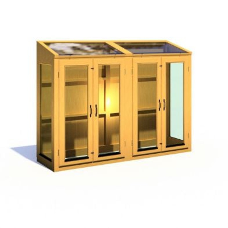 Shire Heydon 1′ 11 x 6′ 10 Pent Greenhouse – Classic Coated