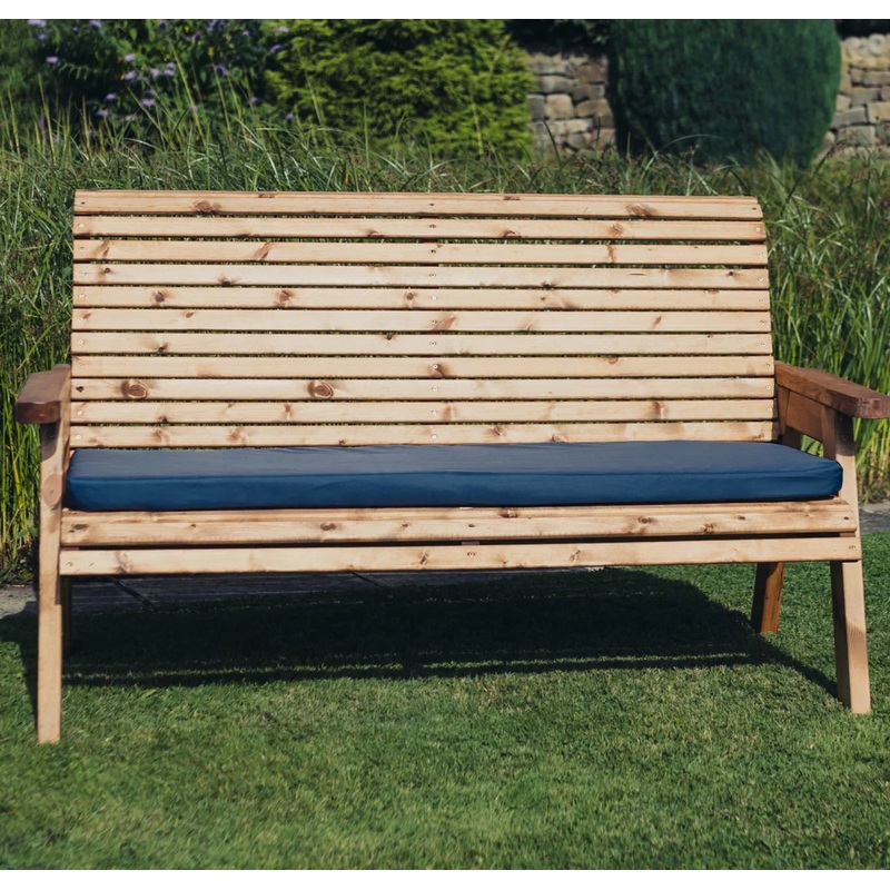 Amesbury Navy Waterproof 3 Seat Cushion by Churnet Valleys – N3C-S