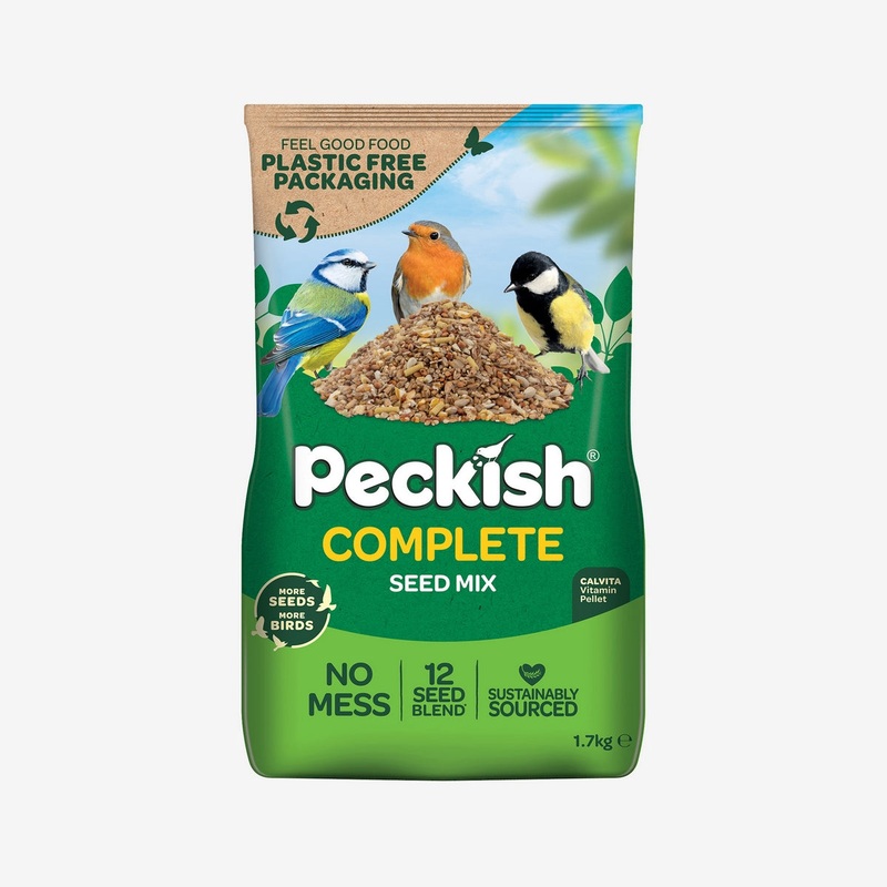 Complete 12 Seed Mix Bird Feed By Peckish – 1.7kg