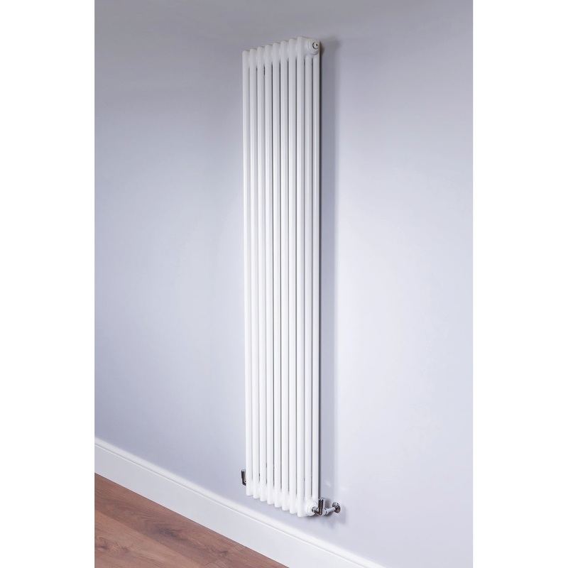 Modus Traffic White Vertical 3 Column Radiator
