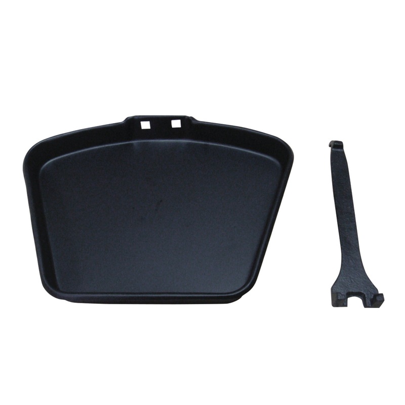 De Vielle Premium 16” Heavy Duty Black Ashpan & HandleDEF055382