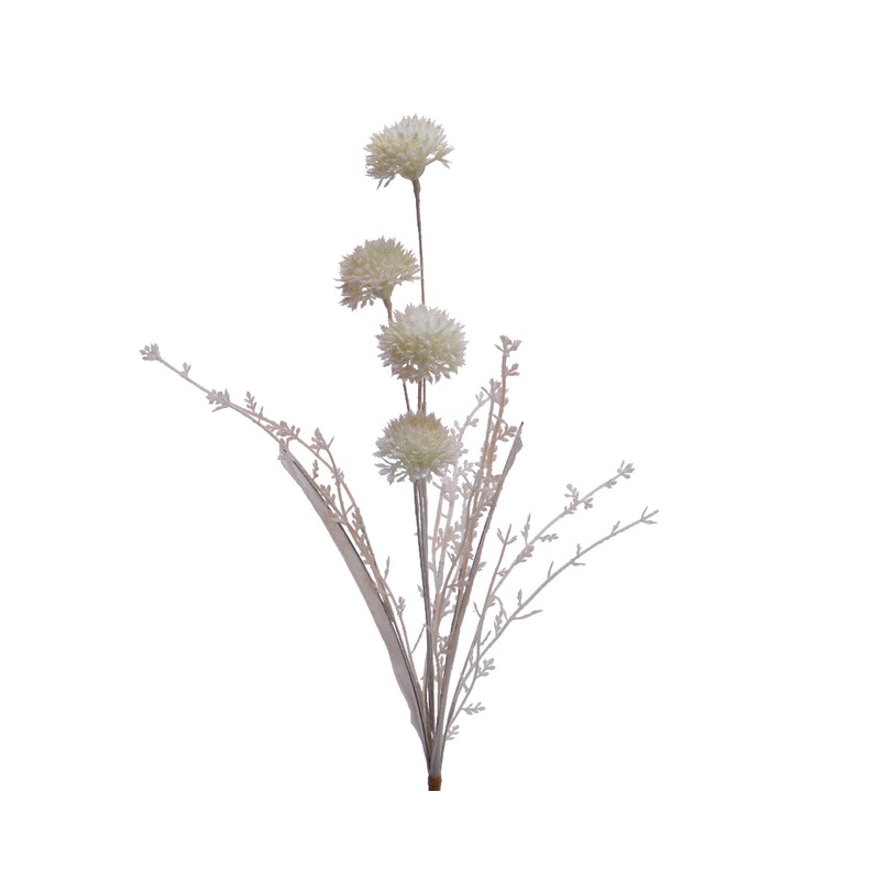 Flower Bunch with Glitter Natural220428