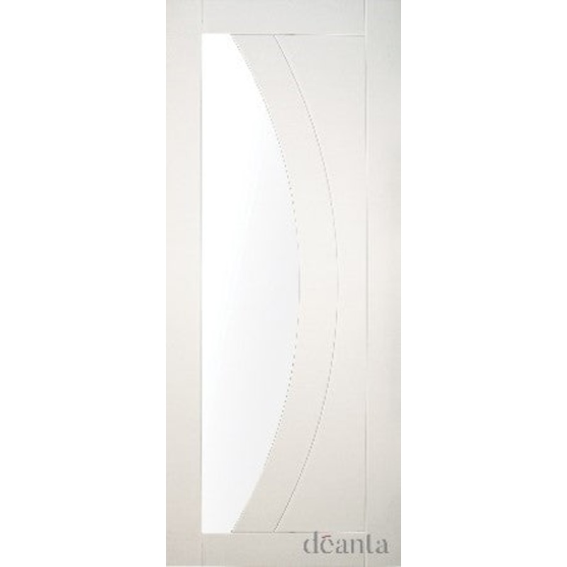 HP35GF Minimal & Modern Styled Glazed Primed Door