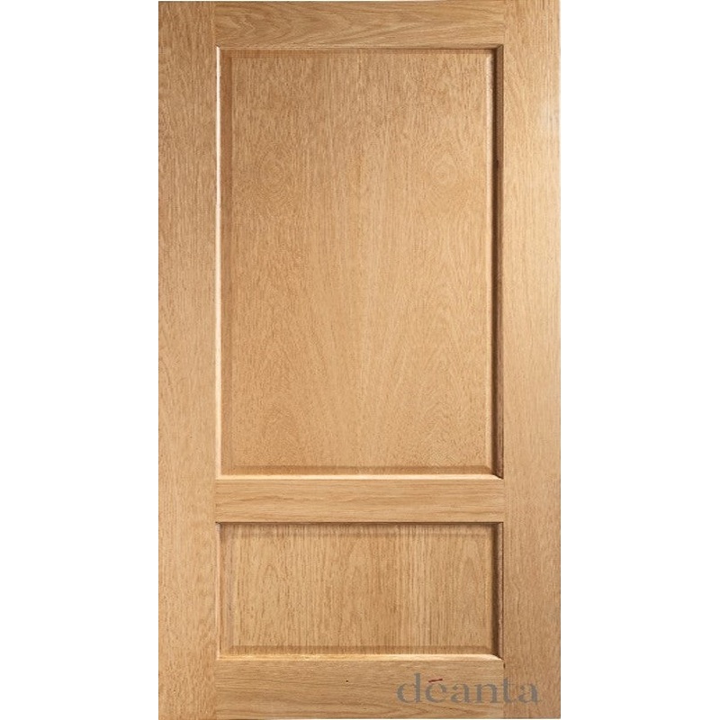 NM3 Two Panel Minimalistic Oak Door