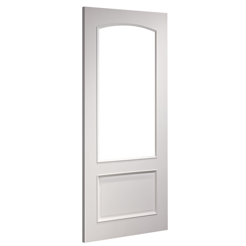 RB7G Classic 2 Panel Unglazed Primed Door