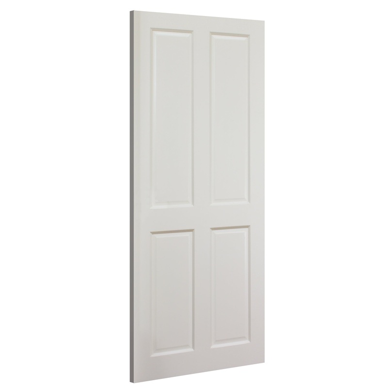 WM4 Classic 4 Panel Primed Door
