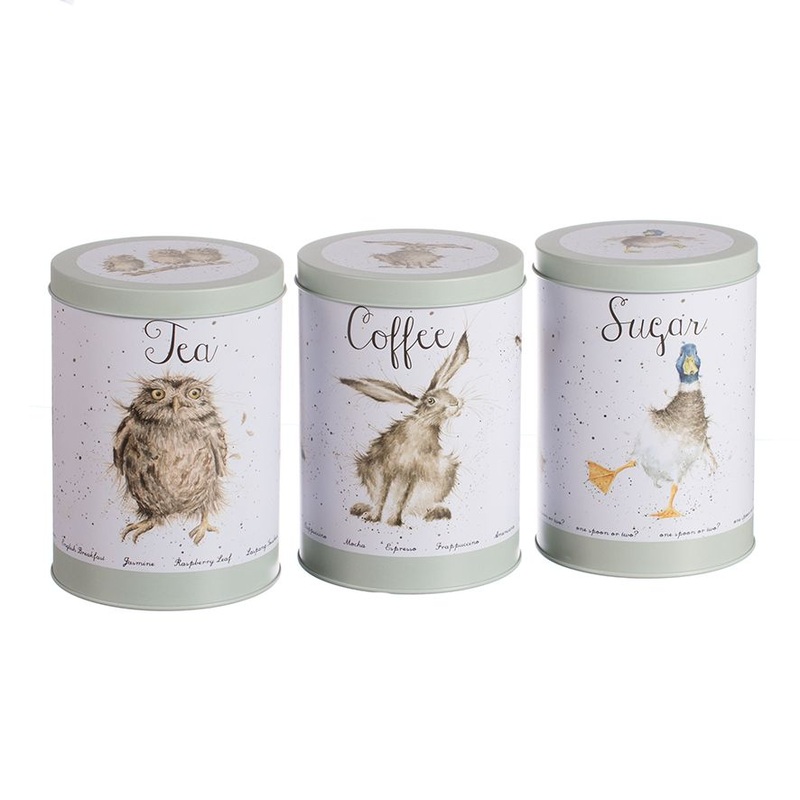 Wrendale Tea Coffee & Sugar Canisters Set of 3 | TN004