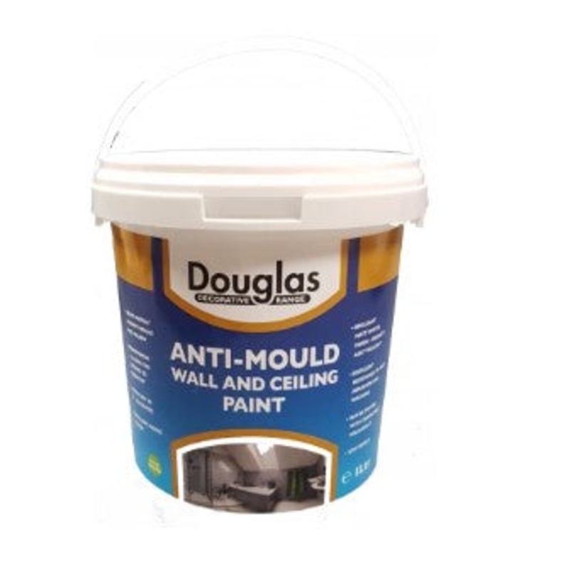 Douglas Anti Mould Wall & Ceiling Paint 1ltr | DPX0100