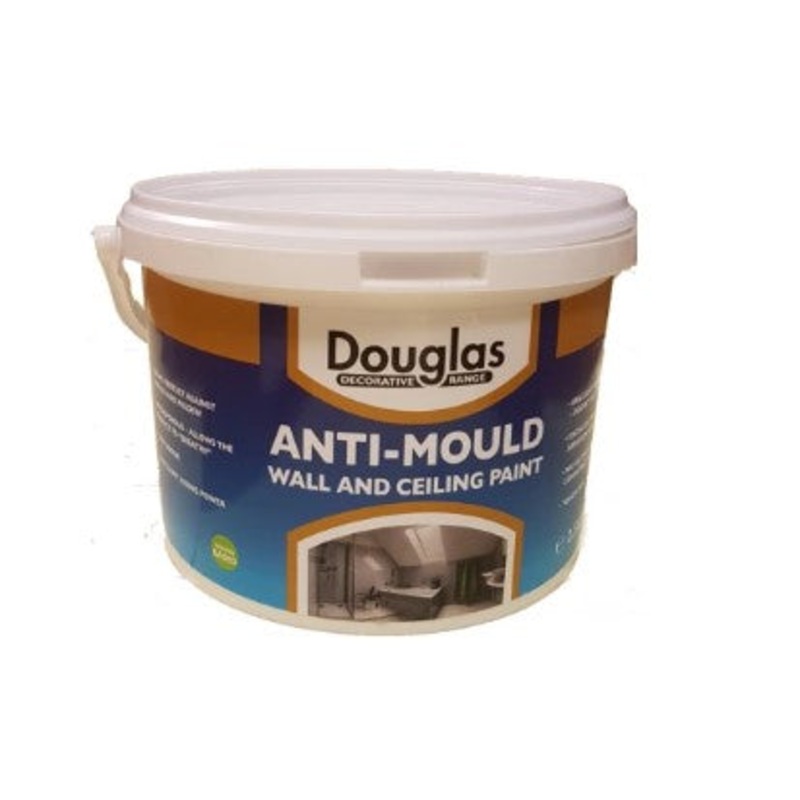 Douglas Anti Mould Wall & Ceiling Paint 2.5ltr | DPX2500