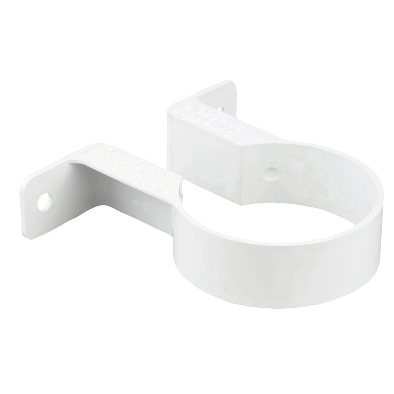 Wavin RoundLine Pipe Bracket 68mm White | T0034W