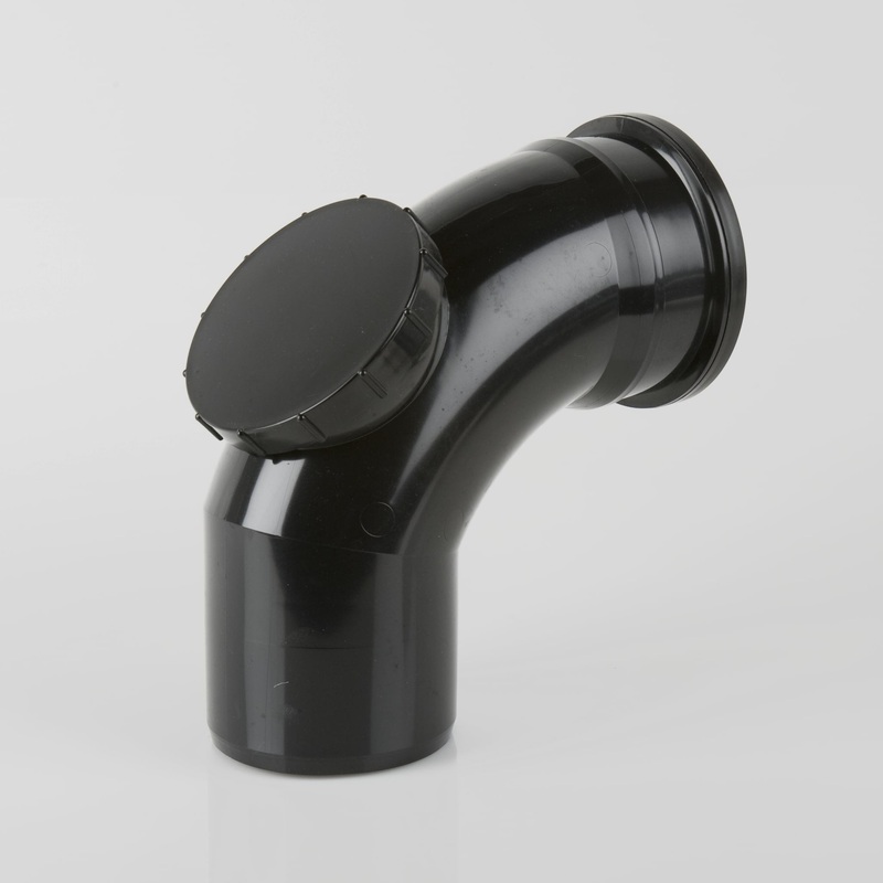 Single Socket Access Bend 110mm x 92 | S169