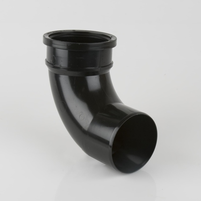 Single Socket Bend EN 1329-1 110mm x 92.5 | S161