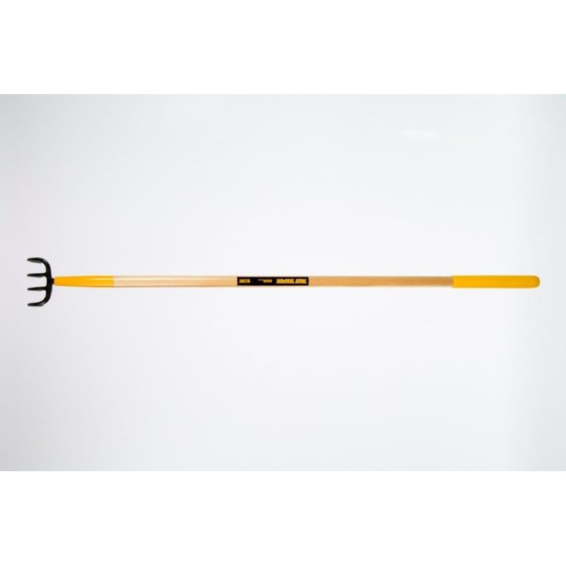 True Temper Cultivator 4 Prong Long Wood Handle