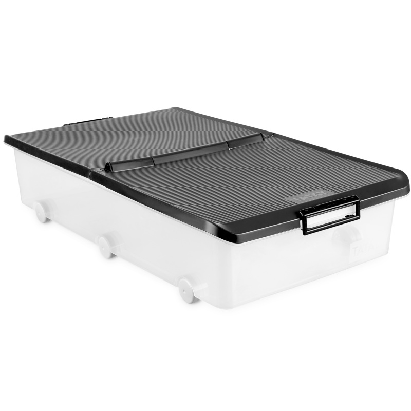 Tatay Underbed Storage Box 63L Black | 1158602