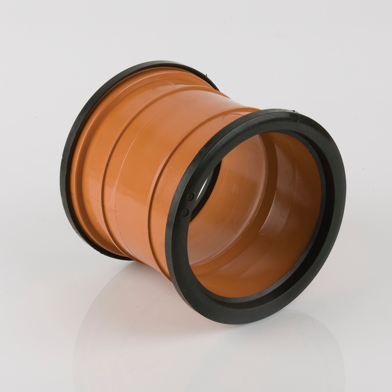 110mm Double Socket Pvc (Bs) Coupler | E5001