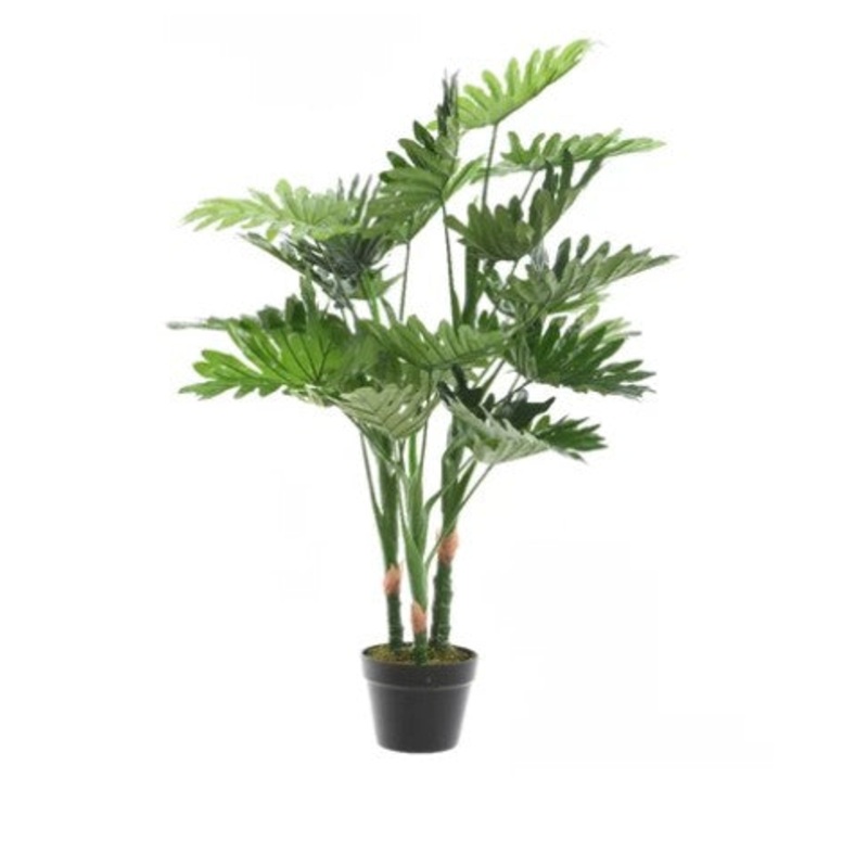 100cm Artificial Philodendron in Pot – Green | 802142