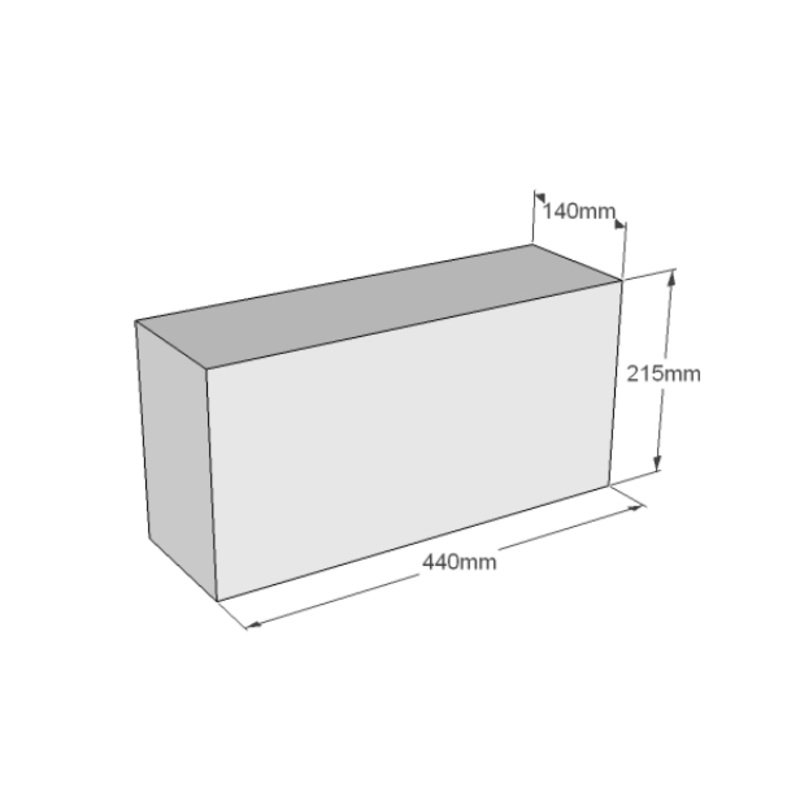 140mm Solid Block | 6BSD