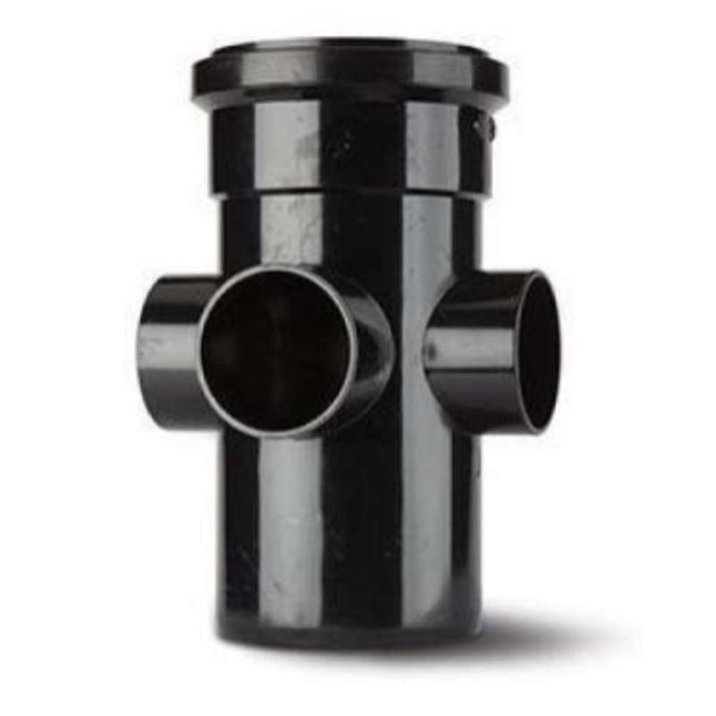 110mm Single Boss Pipe Black | SJ454B