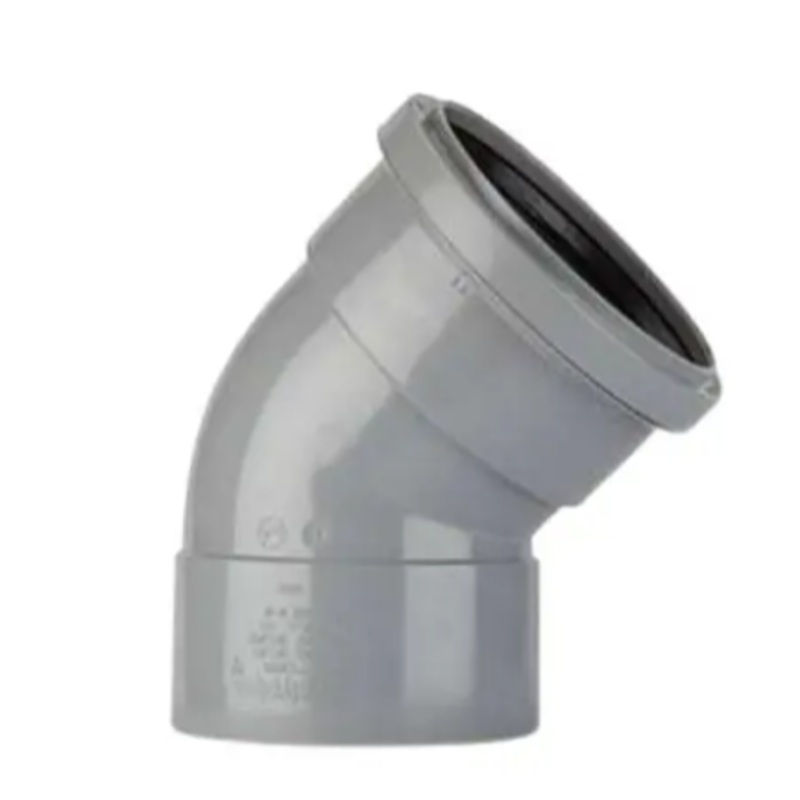 4 45Deg D/S Soil Bend White | SB410W