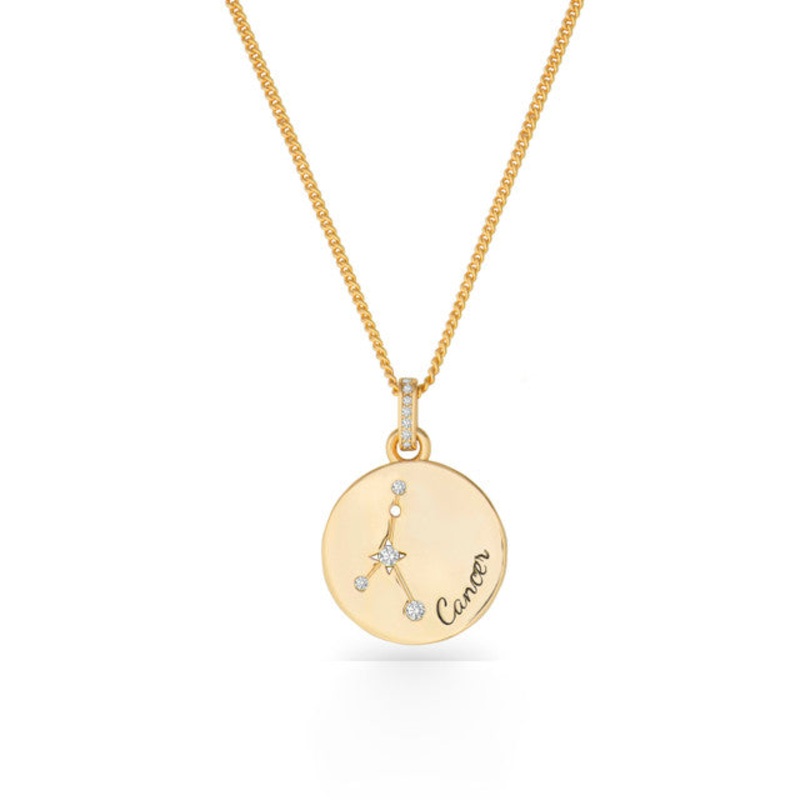 Zodiac Gold Pendant  Cancer | 169616