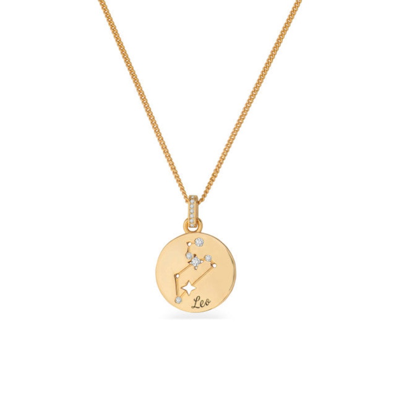 Zodiac Gold Pendant  Leo | 169623