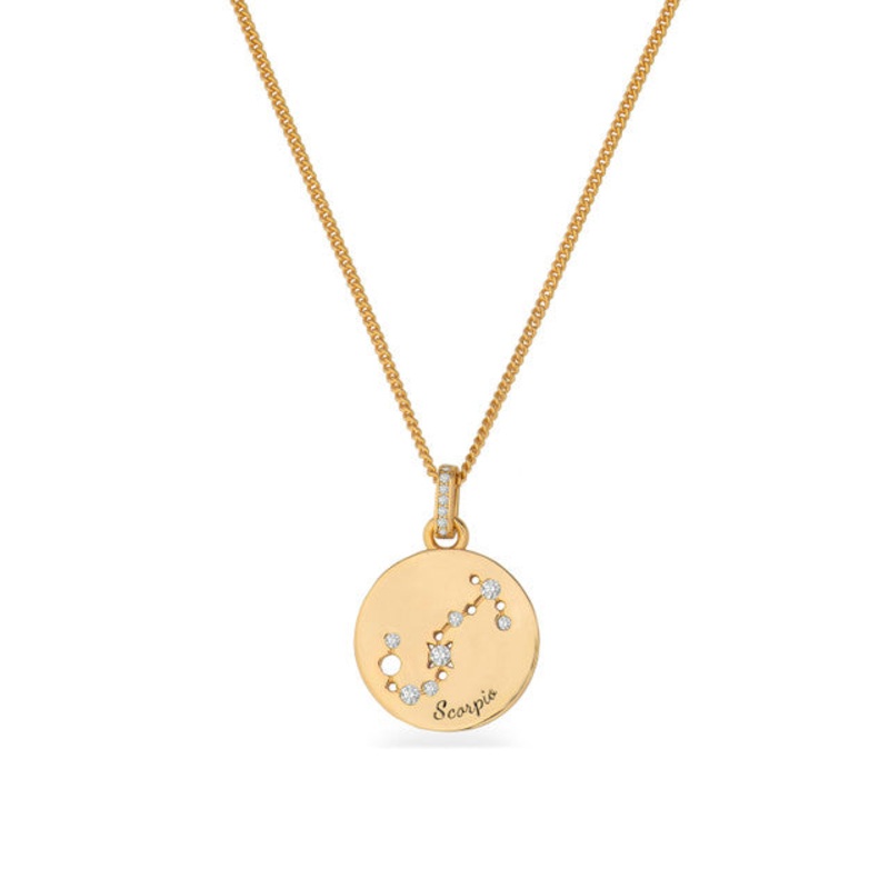 Zodiac Gold Pendant  Scorpio | 169654