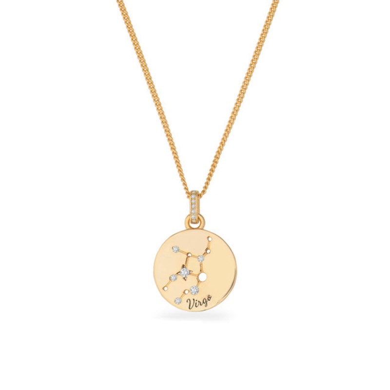 Zodiac Gold Pendant  Virgo | 169630