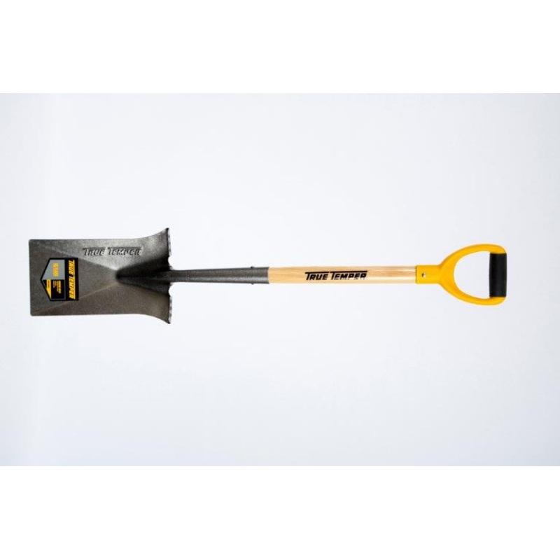 True Temper Digging Spade Wood Handle D Grip | MC2101