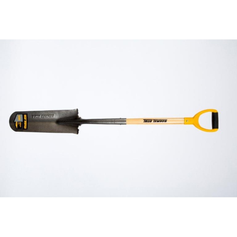 True Temper Planting Spade Wood Handle D Grip | MC2105