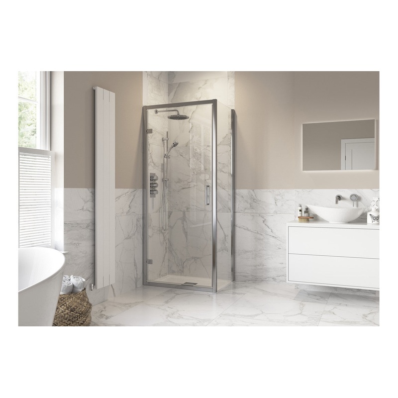 Iconix Hinged Door Side Panel – Chrome