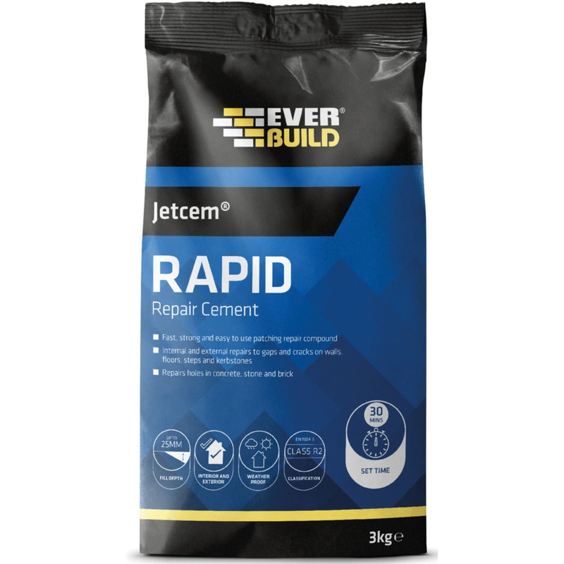JETCEM RAPID SETTING CEMENT 3KG BAG