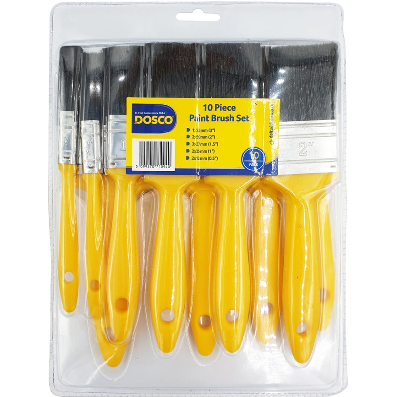 10PCE PAINT BRUSH SET