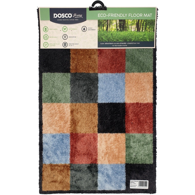 DOSCO HOME COLOURED SQUARES 50x75cm