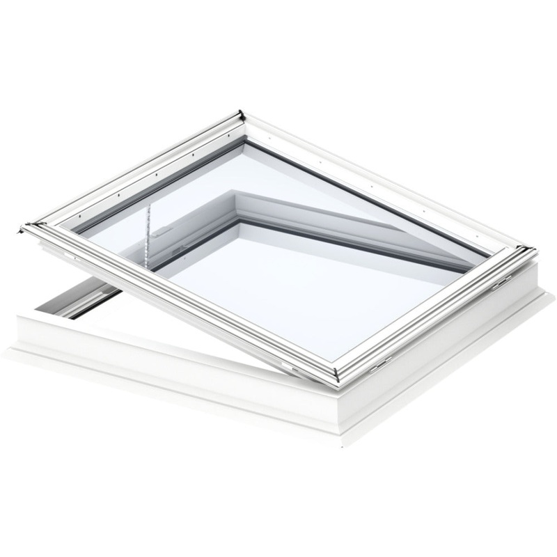 VELUX? ELEC FLAT ROOF WINDOW 90X90 73QV PANE