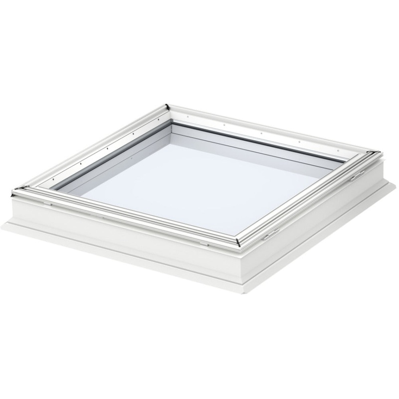 VELUX? FIXED FLAT ROOF WINDOW 100X150 73QVPAN