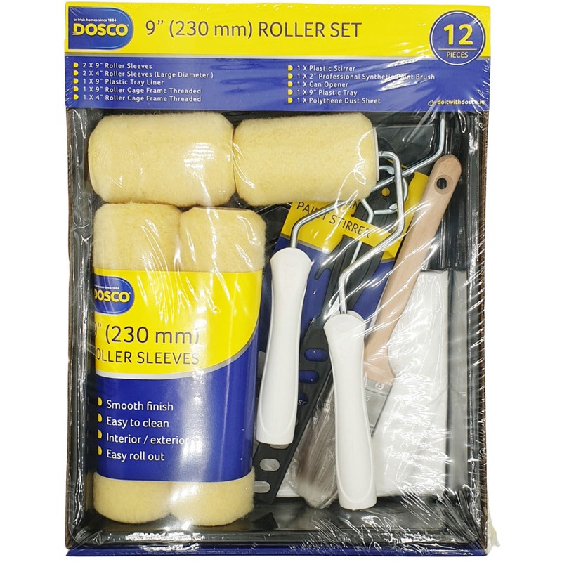 12 PIECE ROLLER SET