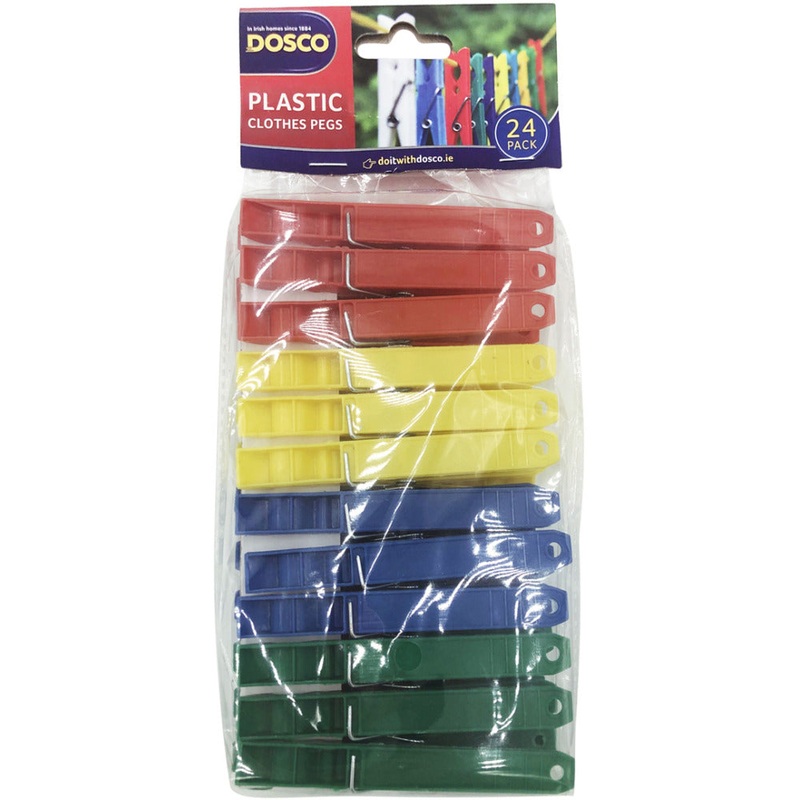 24  PLASTIC PEGS