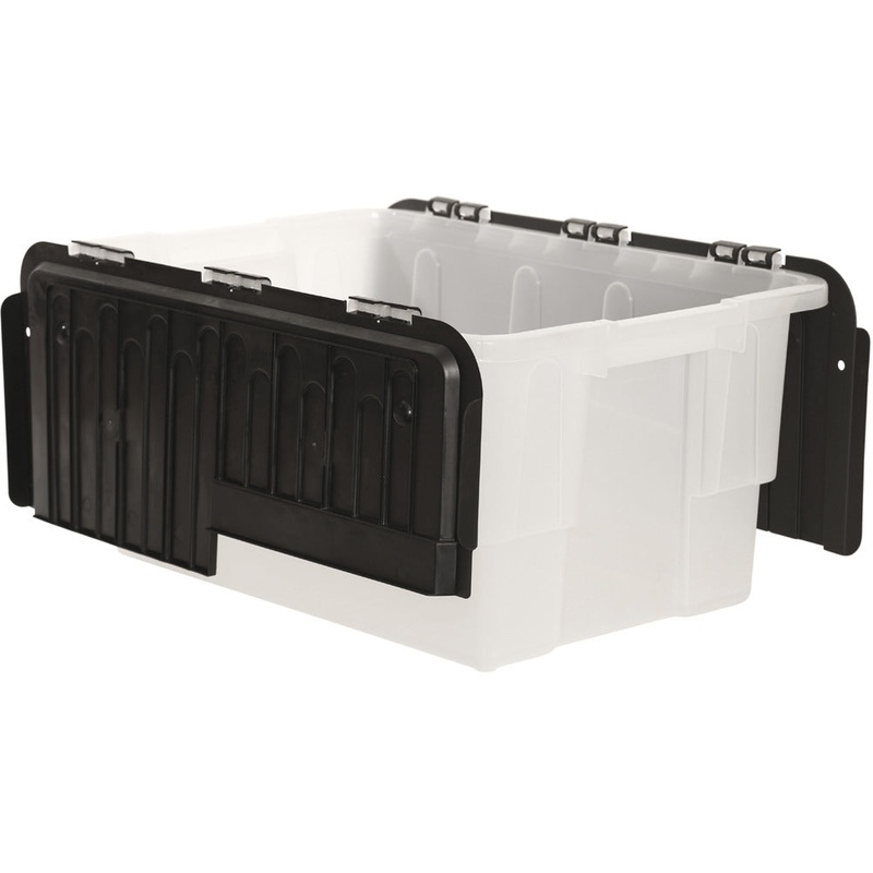 25LTR CROC BOX WITH FLIP LID COVER