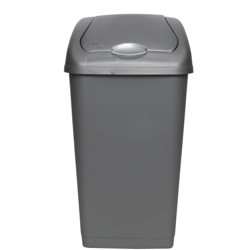 59LTR GREY SWING BIN