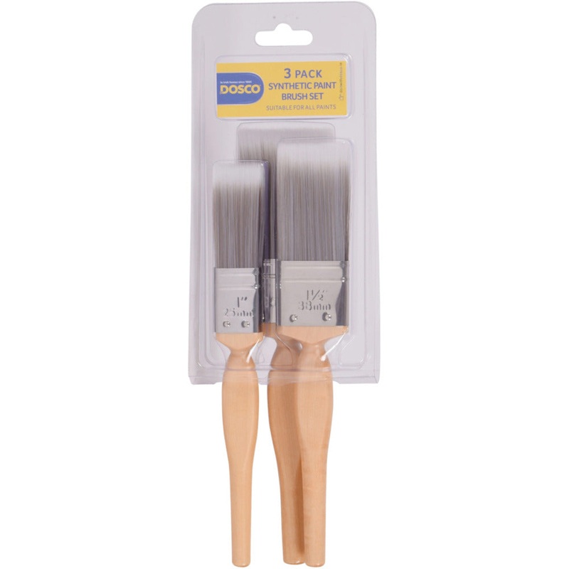 DOSCO 3 PCE BRUSH SET