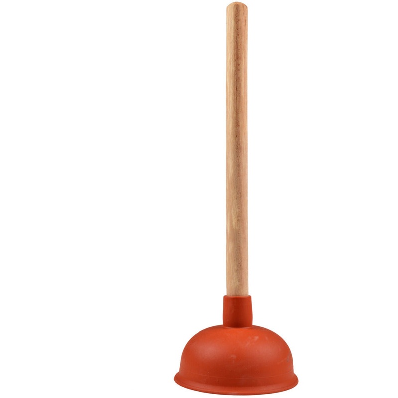 DOSCO SINK  PLUNGER LARGE TIMBER HANDLE 51008