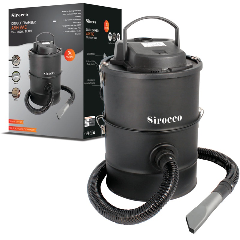 SIROCCO DOUBLE CHAMBER ASH VAC