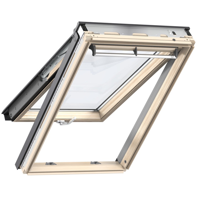 VELUX? LACQ.PINE 94×160 PK10 TOP HUNG 70PANE
