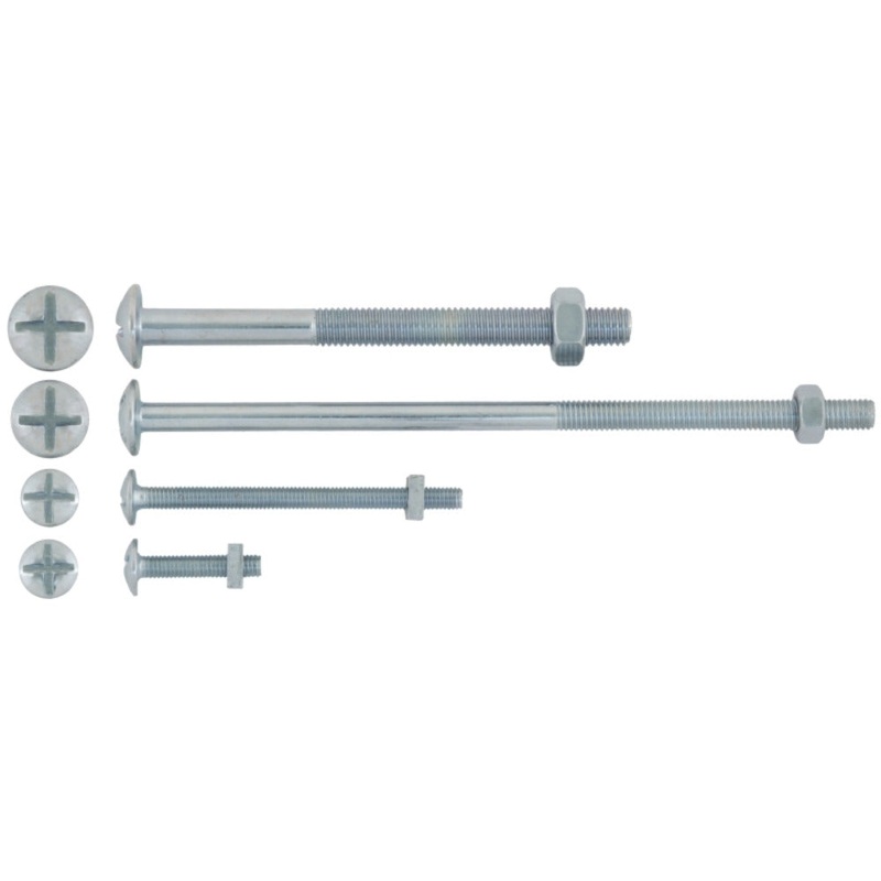 GUTTER BOLTS 100MM X 6MM