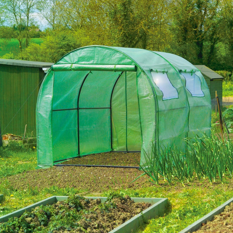 PROPLUS POLYTUNNEL WITH STEEL FRAME