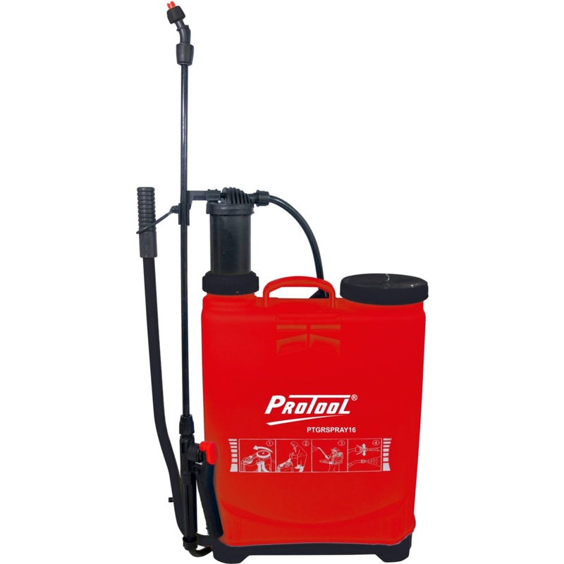 PROTOOL 16L KNAPSACK HAND SPRAYER