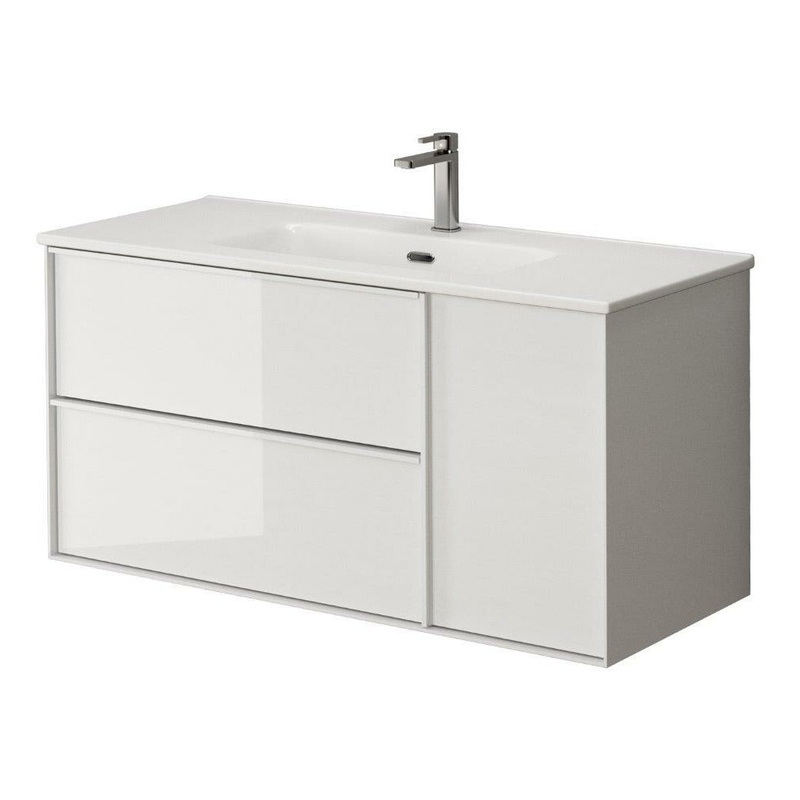 Serena 100cm 2 Drawer/1 Door Wall Hung Unit G
