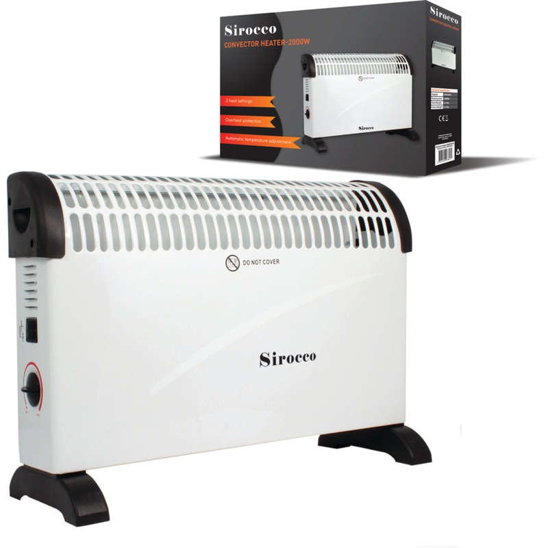 Sirocco Convector Heater – 2Kw