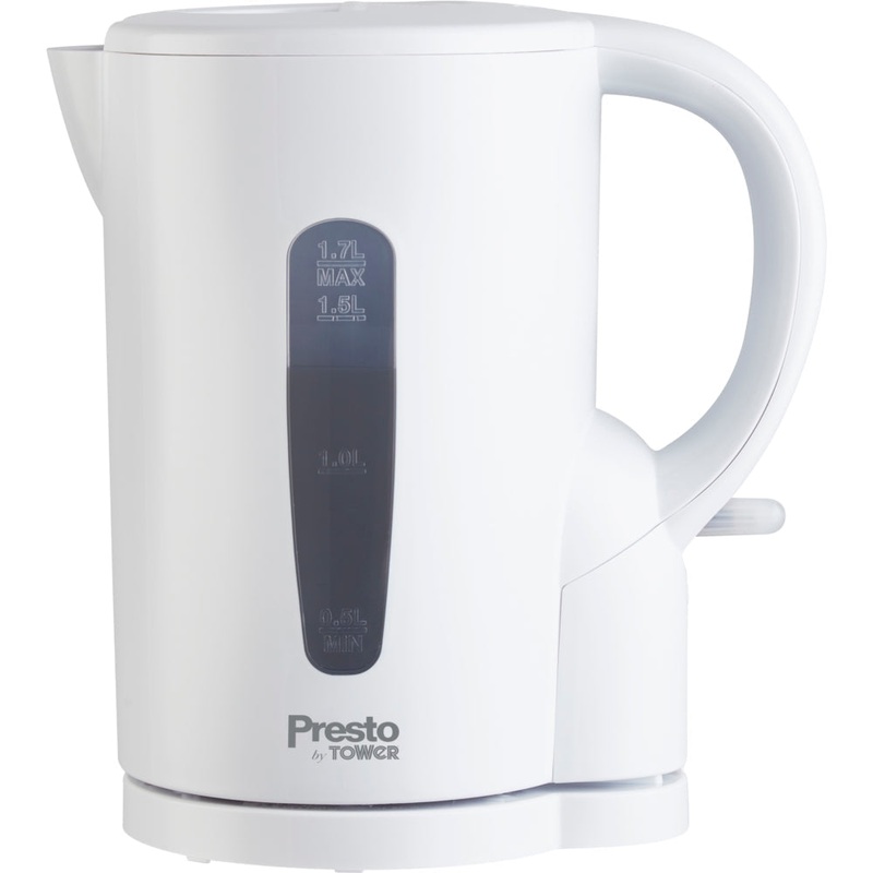 TOWER PRESTO 1.7L KETTLE WHITE