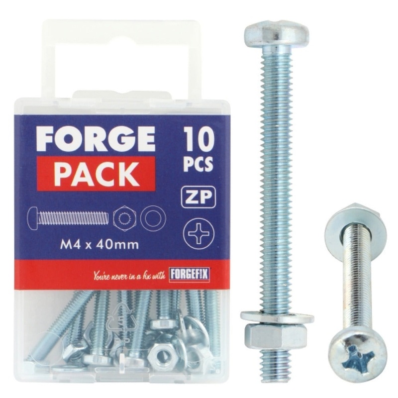 MACHINE SCREW/NUT/WASHER M5X30MM PK8